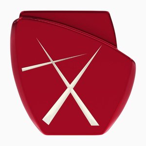 Table d'Appoint Agostina Line 1 Rouge Ombrie/Platine de Eje-Design