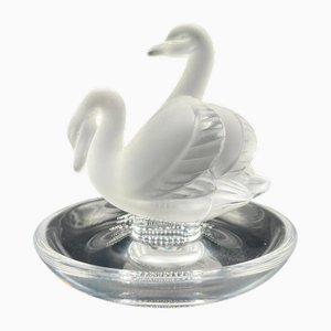 Deux Cygnes Ringteller von Lalique, 1960er