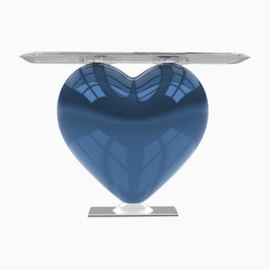 Eliana Lunar Blue Console Table from Eje-Design