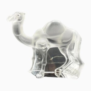 Tanger Chameau Sculpture from Lalique, 1970s