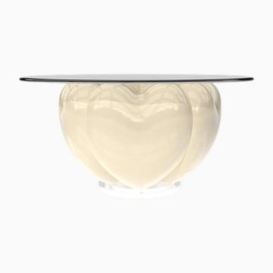Elvia 5 Hearts Porcelaine Skin Dining Table from Eje-Design