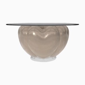 Elvia 5 Hearts Light Oyster Dining Table from Eje-Design