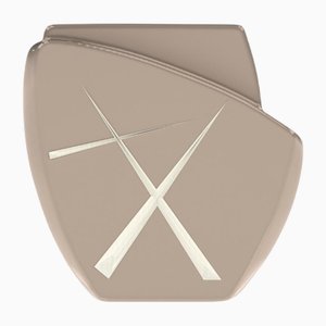 Agostina Line 1 Light Oyster/Platine Side Table from Eje-Design