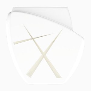 Agostina Line 1, Blanc Arctique/Platine