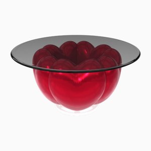 Elvia 5 Hearts Umbrian Red Esstisch von Eje-Design