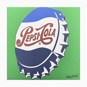 Después de Andy Warhol, Pepsi-Cola Green, años 80, Impresión