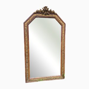 Large Louis XVI Gilded Wood Mirror