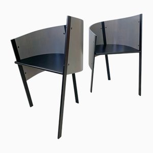 Set of Merry-Go-Round Model Armchairs by Paolo Pallucco for Pallucco, 1980s