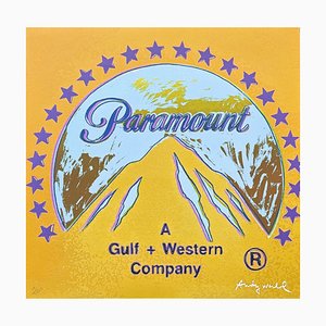 After Andy Warhol, Paramount Yellow-Blue, 1980, Print