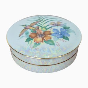 Cofanetto in porcellana di Limoges, Francia, anni '80