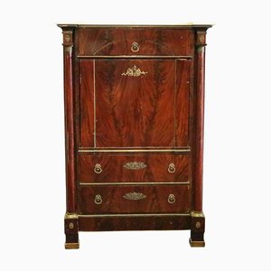 Secretaire in Wood and Marble