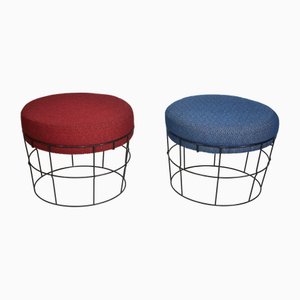 String Hocker im Stil von Panton, 1970er, 2er Set