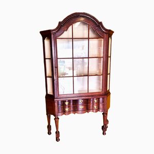 Antique Dutch Oak Display Cabinet