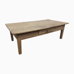 Mesa de centro rústica grande