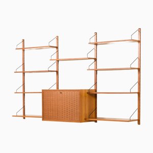 Vintage Danish Wall Shelving System by Poul Cadovius, 1960s