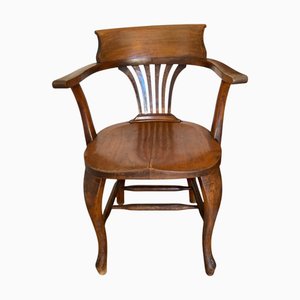 Antiker viktorianischer Stuhl aus Eiche, 1900
