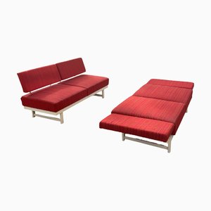 Sofá cama Stella vintage de Wilhelm Knoll, años 60