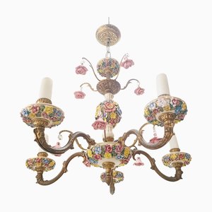 Chandelier in Bronze