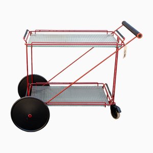 Vintage Tea Trolley by Mario Botta, 1980s