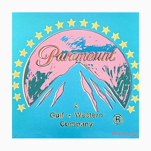 After Andy Warhol, Paramount Blue-Pink, anni '80, stampa