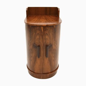 Art Deco Figured Walnut Drinks Cabinet, 1930