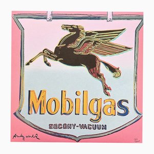 Después de Andy Warhol, Mobilgas Pink, años 80, Impresión