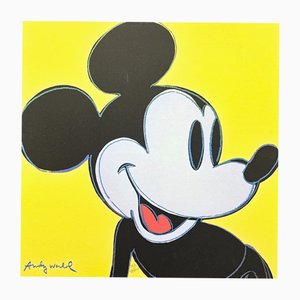 After Andy Warhol, Mickey Mouse Yellow, 1980s, Print