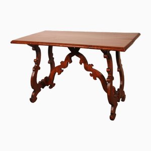 Italienischer Renaissance Tisch aus Nussholz, 17. Jh.