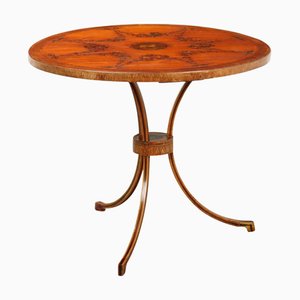 Center Table in Mahogany