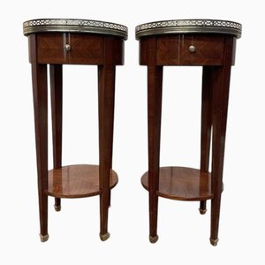 Directoire Style Bedside Tables, Set of 2