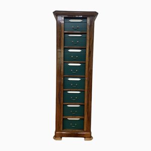 Louis Philippe Walnut Cartonnier