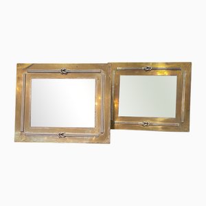 Brass Frames with Decoration, 1970, Set of 2