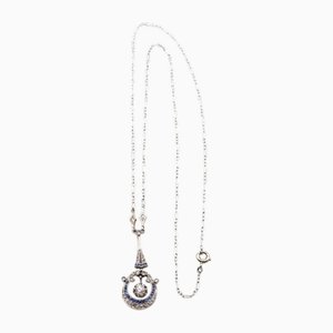 Collier Saphir Belle Epoque