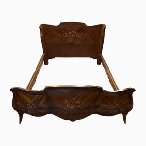 Estructura de cama francesa, década de 1900