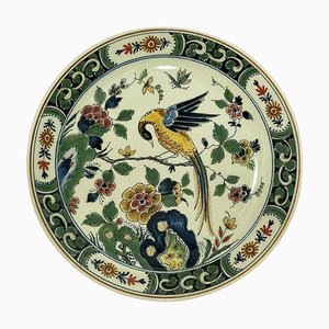 Petite Assiette Murale Polychrome de Delft Porceleyne Fles, Pays-Bas, 1964