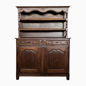 Antique French Buffet in Oak, 1780