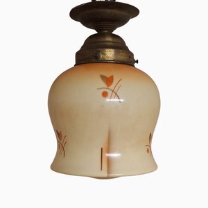 Vintage German Art Deco Ceiling Lamp, 1920s