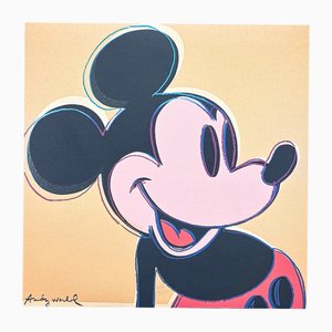 After Andy Warhol, Mickey Mouse Brown-Gold, 1980s, Print