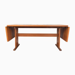 Mesa de comedor de teca y azulejos de Gangso Mobler, años 60