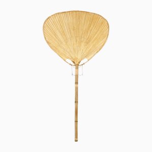 Lámpara de pie Uchiwa de Ingo Maurer para Design M, años 70
