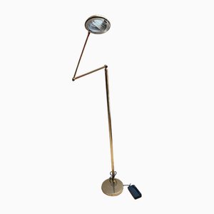 Articulated Halogen Lamp in Chrome-Plated Brass, 1990s