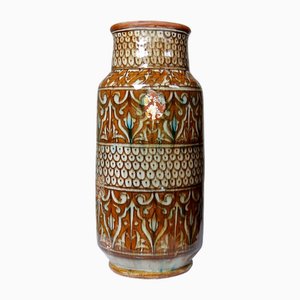 Large Traditional Moroccan Safi Pottery Vase