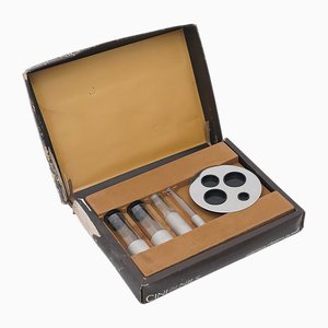 Zylindrisches Salz-, Pfeffer-, Öl- und Essigset von Studio Opi für Cini and Nils, 1970er, 4 . Set