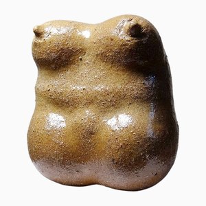 Petit Buste de Femme Venus Sculptural, 1990, Grès
