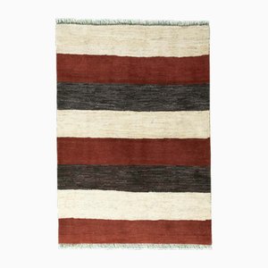 Hand-Knotted Wool Gabbeh Loribaft Rug