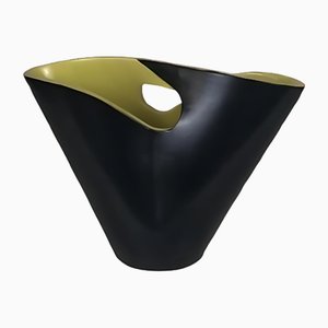 Vase Infini Jaune par Fernand Elchinger, 1950s