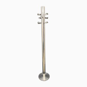 Chrome Steel Coat Rack, 1980s