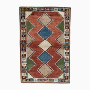 Tappeto Gabbeh annodato a mano dal design geometrico
