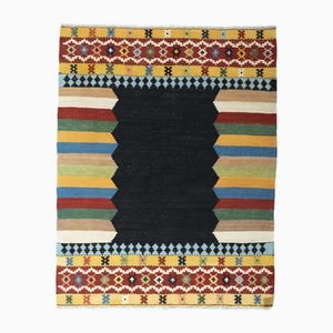 Handwoven Wool Mazandaran Kilim Rug