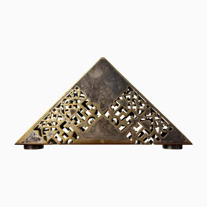 Art Deco Metal Napkin Holder from Quist